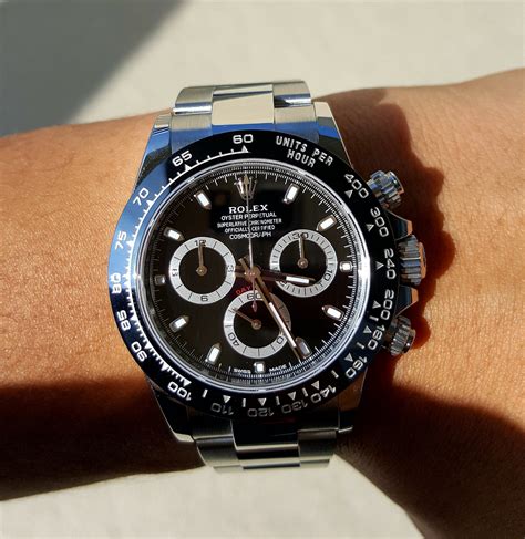 rolex ceramic nero crono bianchi|【F】 Hands.